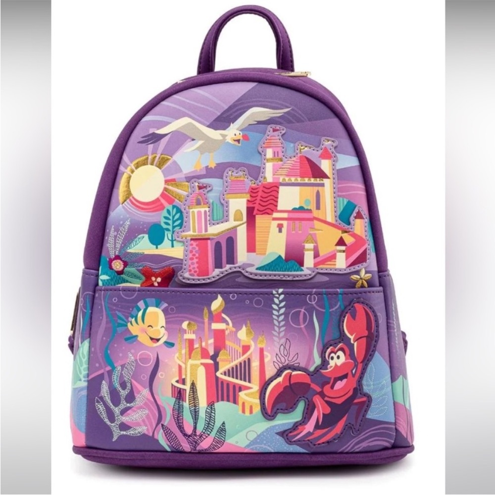 Disney Loungefly The Little Mermaid Backpack